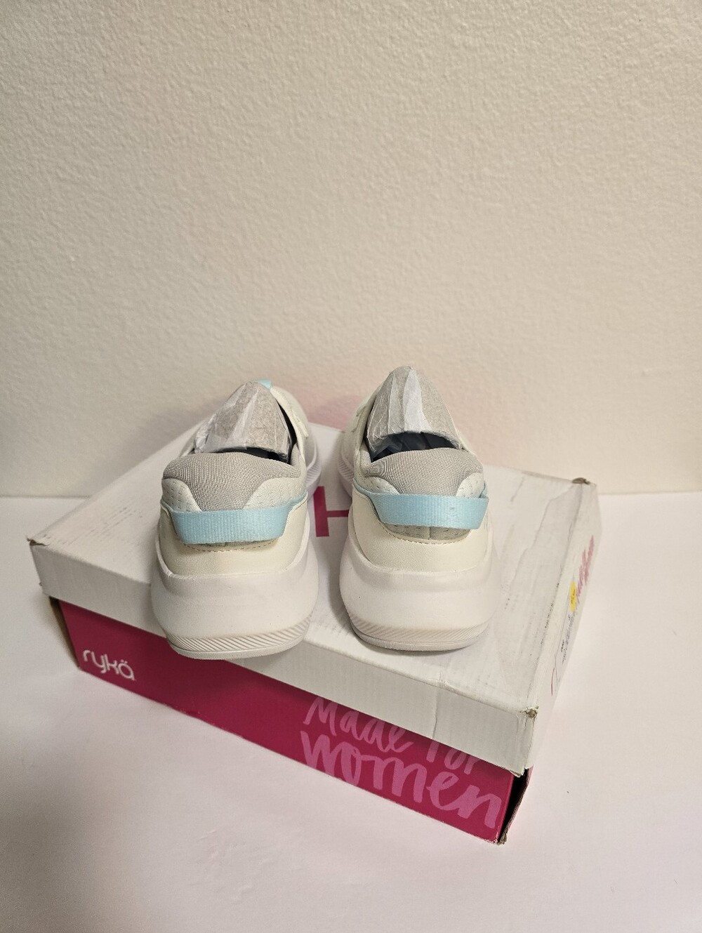 Ryka Slip- On Shoes In Brilliant White - Picture 4 of 7